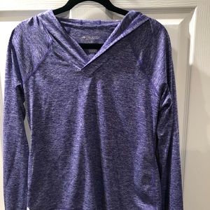 Idealogy purple dry fit long sleeve size M